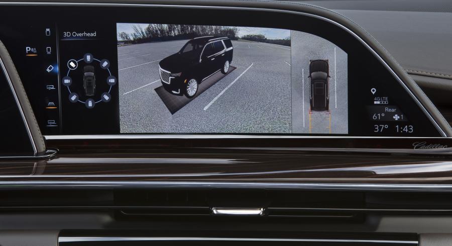 Детали интерьера Cadillac Escalade Platinum Luxury 2020 года  (NA) (фото 44 из 45)